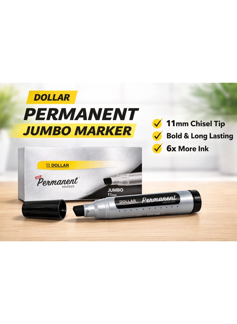Dollar Permanent Marker 11 mm Pack of 6 - Image 2